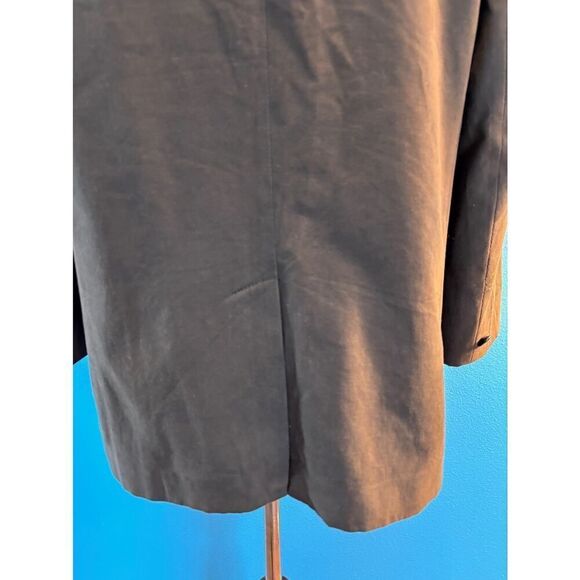 AX ARMANI EXCHANGE Sport Coat Blazer Single Vent Brown Cotton 1 Button Close XL - Picture 9 of 11